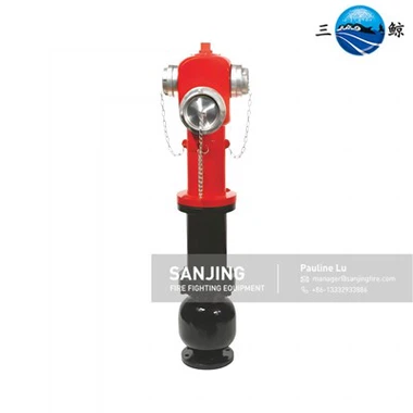 Britský suchý stĺpový požiarny hydrant