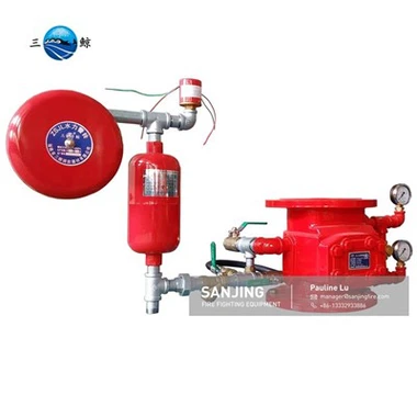 Prevádzka mokrého alarmového ventilu